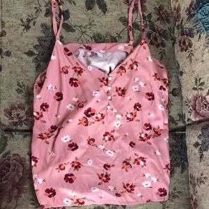 Old navy floral noodle strap